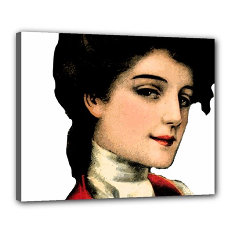 Lady 1032898 1920 Canvas 20  X 16  (stretched)