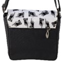Pointing finger pattern Flap Closure Messenger Bag (S) View1