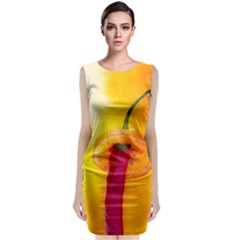 Three Red Chili Peppers Classic Sleeveless Midi Dress by FunnyCow