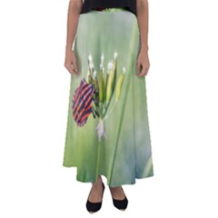 One More Bottle Does Not Hurt Flared Maxi Skirt by FunnyCow