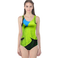 Window Of Opportunity One Piece Swimsuit by FunnyCow