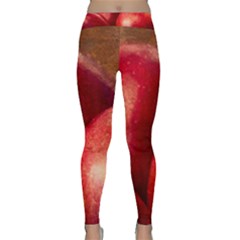 Three Red Apples Classic Yoga Leggings by FunnyCow