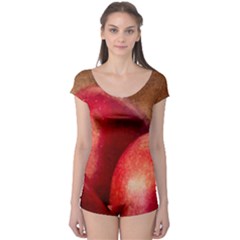 Three Red Apples Boyleg Leotard  by FunnyCow