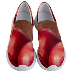 Three Red Apples Women s Lightweight Slip Ons by FunnyCow