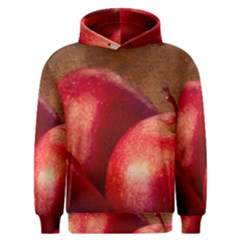Three Red Apples Men s Overhead Hoodie by FunnyCow
