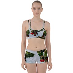 Red Raspberries In A Teacup Women s Sports Set by FunnyCow