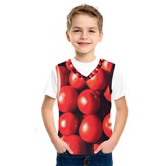 Pile Of Red Tomatoes Kids  Sportswear by FunnyCow