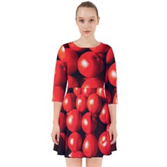 Pile Of Red Tomatoes Smock Dress by FunnyCow