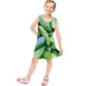 Pile Of Green Cucumbers Kids  Tunic Dress View1