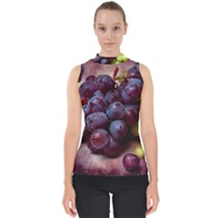 Red And Green Grapes Shell Top by FunnyCow