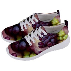 Red And Green Grapes Men s Lightweight Sports Shoes by FunnyCow