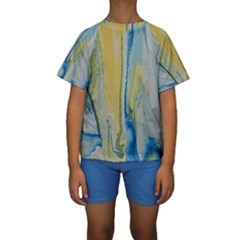 Caribbean Kids  Short Sleeve Swimwear