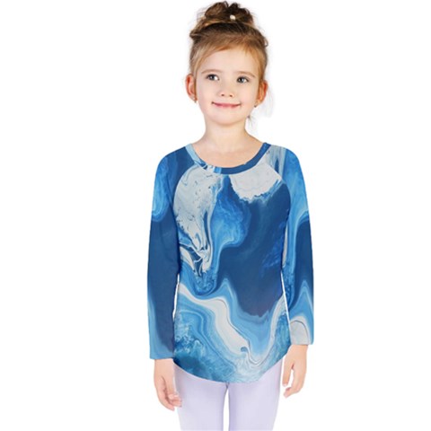 Cobalt Kids  Long Sleeve Tee by WILLBIRDWELL