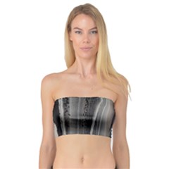 Black Marble Bandeau Top by WILLBIRDWELL