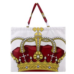Crown 2024678 1280 Zipper Large Tote Bag