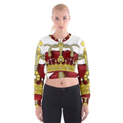 Crown 2024678 1280 Cropped Sweatshirt