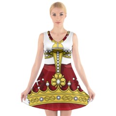 Crown 2024678 1280 V-neck Sleeveless Dress