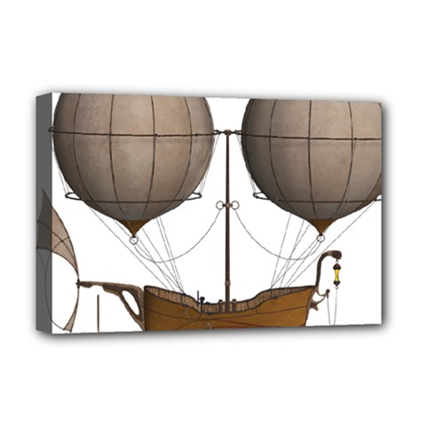 Air Ship 1300078 1280 Deluxe Canvas 18  X 12  (stretched) by vintage2030