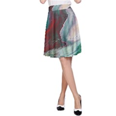 Dreams In Color A-line Skirt by WILLBIRDWELL