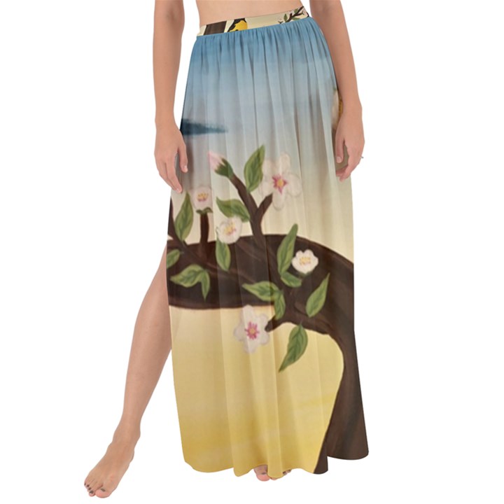 Oriole Maxi Chiffon Tie-Up Sarong