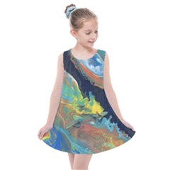 Space Kids  Summer Dress by lwdstudio