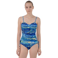 Sunlit Waters Sweetheart Tankini Set