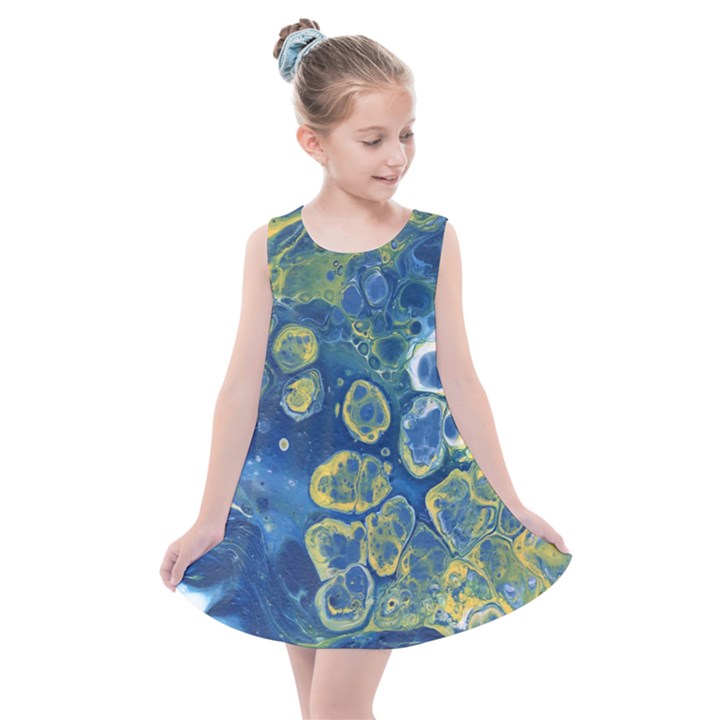 Churning Waters Kids  Summer Dress