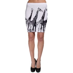 Giraffe  Bodycon Skirt