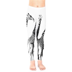 Giraffe  Kids  Legging by Valentinaart