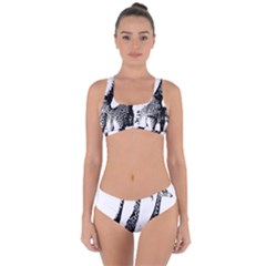 Giraffe  Criss Cross Bikini Set