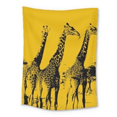 Giraffe  Medium Tapestry by Valentinaart