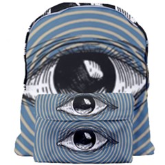 Pop Art Eye Giant Full Print Backpack by Valentinaart