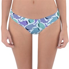 Whale Sharks Reversible Hipster Bikini Bottoms by mbendigo