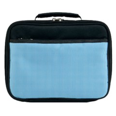 Oktoberfest Bavarian Blue Mini Houndstooth Check Lunch Bag by PodArtist