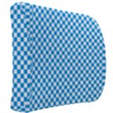 Oktoberfest Bavarian Blue and White Checkerboard Back Support Cushion View2