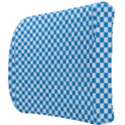 Oktoberfest Bavarian Blue and White Checkerboard Back Support Cushion View3