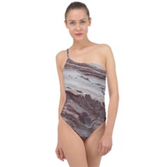 Mud Classic One Shoulder Swimsuit by WILLBIRDWELL
