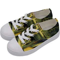 Yellow Dog Kids  Low Top Canvas Sneakers by WILLBIRDWELL