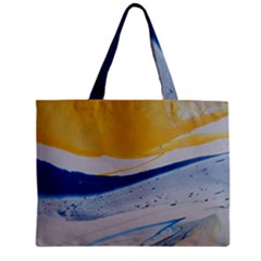 EVENING TIDE Zipper Mini Tote Bag