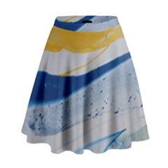 EVENING TIDE High Waist Skirt