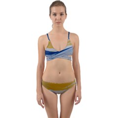 EVENING TIDE Wrap Around Bikini Set