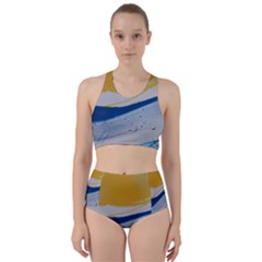 EVENING TIDE Racer Back Bikini Set