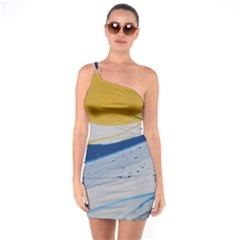 EVENING TIDE One Soulder Bodycon Dress