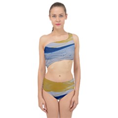 EVENING TIDE Spliced Up Two Piece Swimsuit