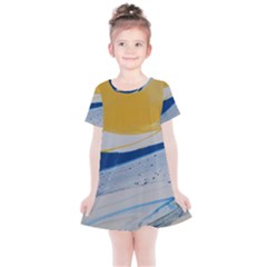 EVENING TIDE Kids  Simple Cotton Dress