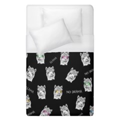 Llama Pattern Duvet Cover (single Size) by Valentinaart