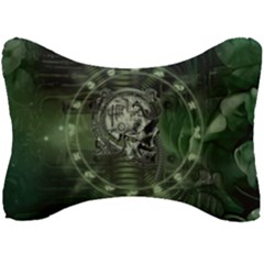 Awesome Creepy Mechanical Skull Seat Head Rest Cushion by FantasyWorld7