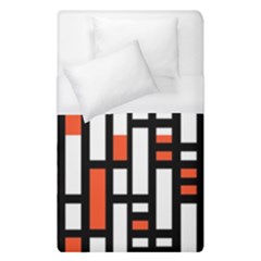 Linear Sequence Pattern Design Duvet Cover (single Size) by dflcprints