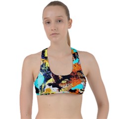 Fragrance Of Kenia 6 Criss Cross Racerback Sports Bra by bestdesignintheworld