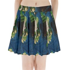 Avocado 3 Pleated Mini Skirt by bestdesignintheworld